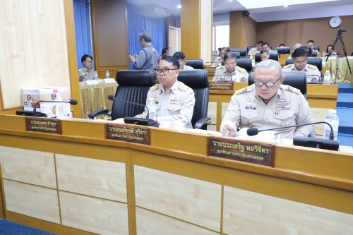 สภาเทศบาลนครแม่สอด จัดประชุมสภาเทศบาลนครแม่สอด สมัยประชุมวิสามัญ สมัยที่ 4 ประจำปี 2568