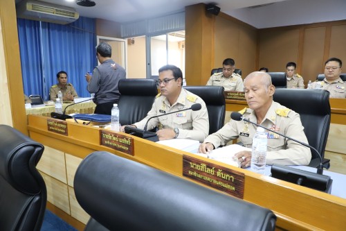 สภาเทศบาลนครแม่สอด จัดประชุมสภาเทศบาลนครแม่สอด สมัยประชุมวิสามัญ สมัยที่ 4 ประจำปี 2568