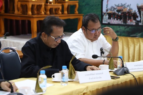 ทน.แม่สอด จัดประชุมการดำเนินการช่วยเหลือประชาชนขององค์กรปกครองส่วนท้องถิ่นเทศบาลนครแม่สอด