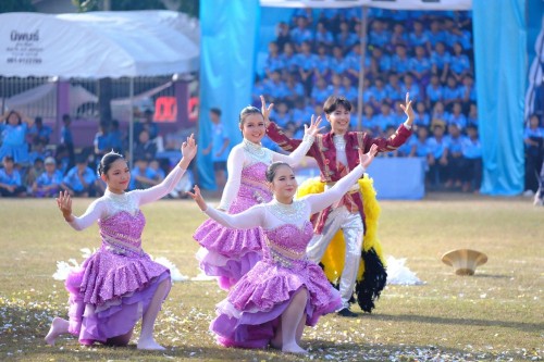 ทน.แม่สอด ร่วมพิธีเปิดการแข่งขันกีฬาสีภายใน “บุญญาวาสเกมส์” ของโรงเรียนเทศบาลวัดบุญญาวาส ประจำปีการศึกษา 2568