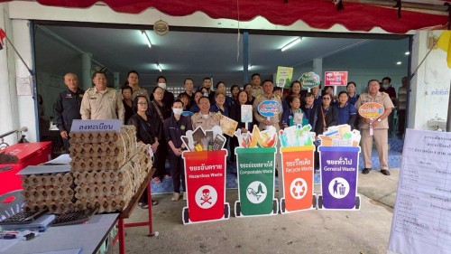 ทน.แม่สอด จัดโครงการอบรมการพัฒนาศักยภาพการจัดการขยะมูลฝอยของภาคีเครือข่ายในพื้นที่เทศบาลนครแม่สอด ประจำปีงบประมาณ 2568