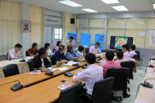 เทศบาลนครแม่สอดได้จัดประชุมคณะทำงานขับเคลื่อนเศรษฐกิจพิเศษระดับตำบลแม่สอด ณ สำนักงานเทศบาลนครแม่สอด ห้อง AEC ชั้น ๒