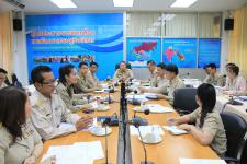 เทศบาลนครแม่สอด จัดประชุมคณะผู้บริหาร และหัวหน้าส่วนราชการ ครั้งที่ 32/2561