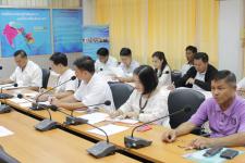 ประชุมคณะผู้บริหาร สมาชิกสภาเทศบาล หัวหน้าส่วนราชการ เทศบาลนครแม่สอดครั้งที่ 18/2559