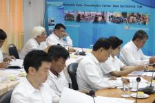 ประชุมคณะผู้บริหาร สมาชิกสภาเทศบาล หัวหน้าส่วนราชการ เทศบาลนครแม่สอดครั้งที่ 18/2559