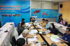 ประชุมผู้บริหาร สมาชิกสภาเทศบาลและหัวหน้าส่วนราชการ เทศบาลนครแม่สอด ครั้งที่ 13/2559