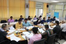 ประชุมผู้บริหาร สมาชิกสภาเทศบาลและหัวหน้าส่วนราชการ เทศบาลนครแม่สอด ครั้งที่ 13/2559